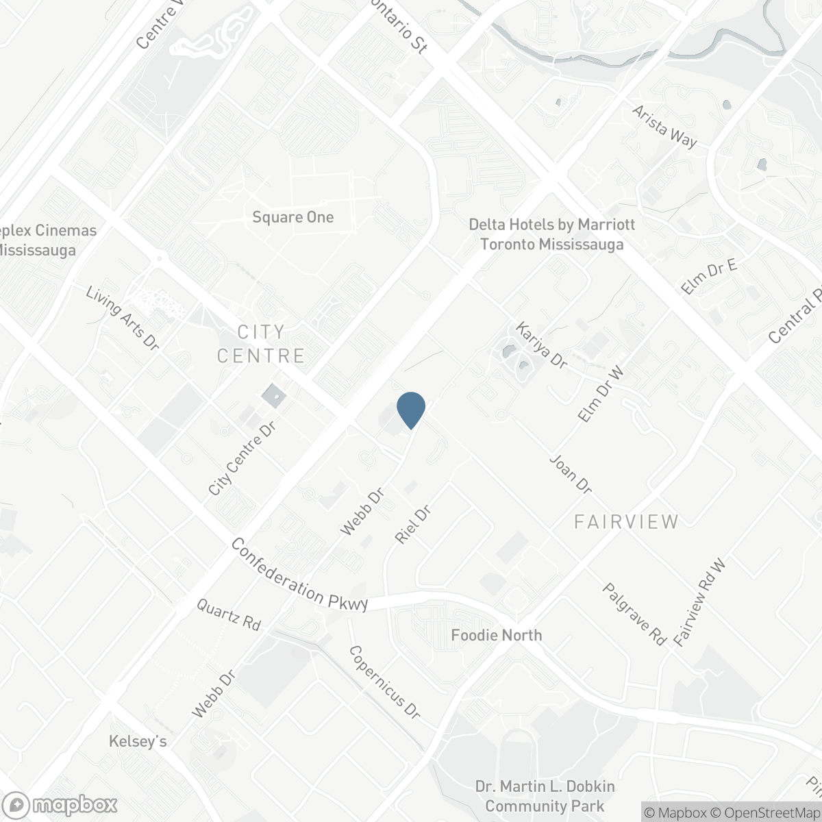 223 WEBB DR #1103 DRIVE, Mississauga, Ontario L5B 0E8